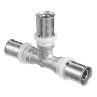 Пресс тройник соединительный Altstream 20х20