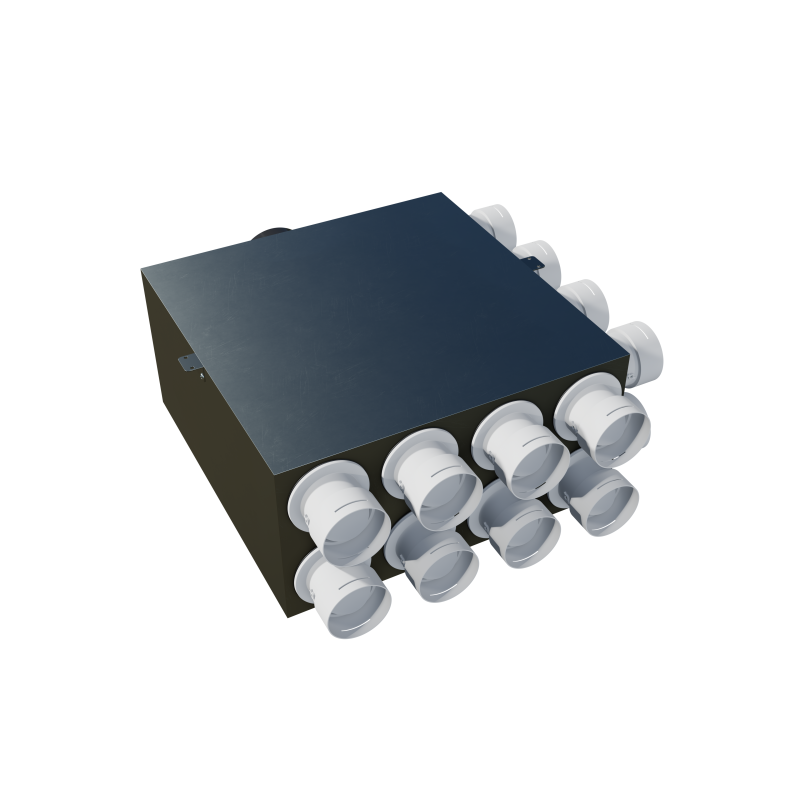 Коллектор DN 160, на 16 выходов DN 75