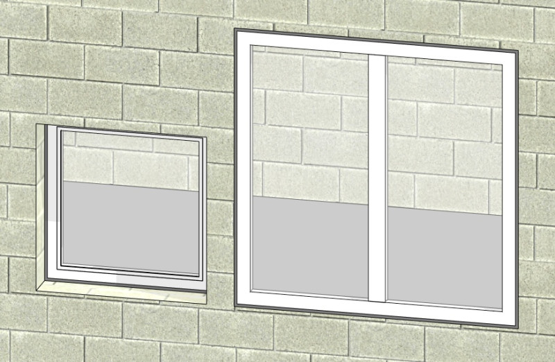 Окно противопожарное ОП-ОГНЕДЕКОР-60