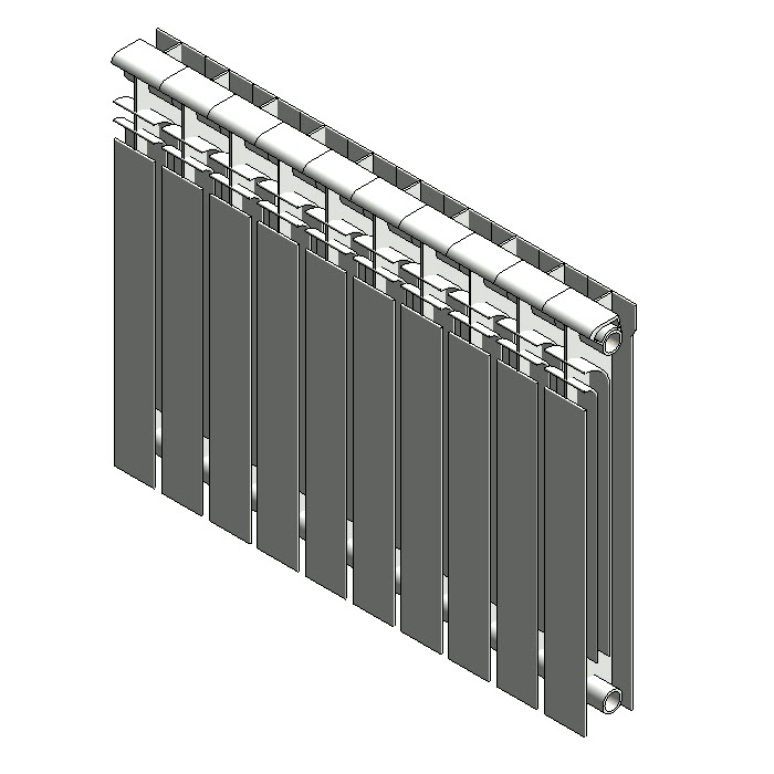 ROMMER 500 радиатор стальной панельный Optima