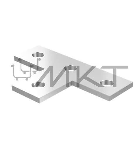 Пластина Т-образная 4 отверстия МКТ