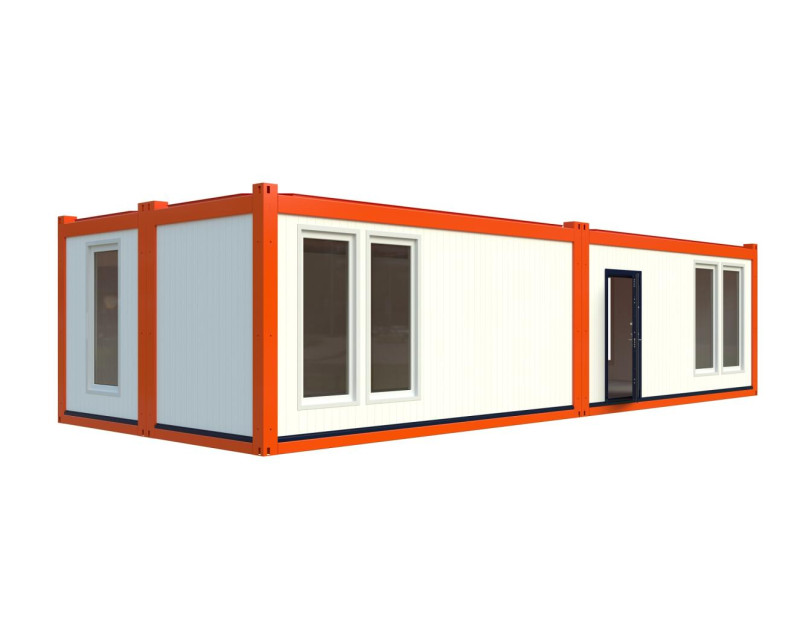 Быстровозводимое модульное здание КОНВЕЙТ RYAD- 2 с крышей