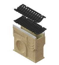 Пескоуловитель полимербетон CompoMax Drive DN150 (D400,E600)