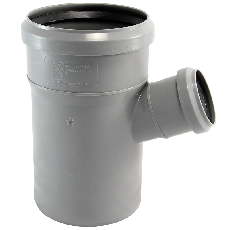Тройник Sinikon Standart d110х50 угол 67.5