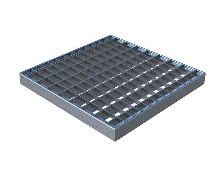 Решётка ячеистая оцинкованная для дождеприемника 300х300