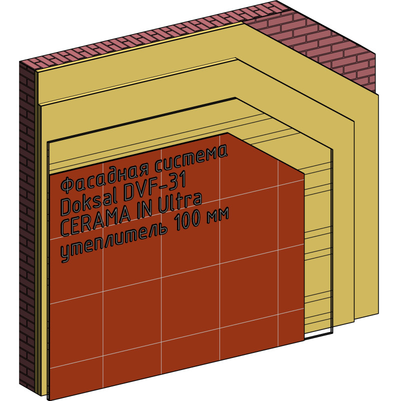 Doksal DVF-31 CERAMA IN Ultra (утеплитель 100 мм)