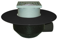 Кровельная воронка с корпусом из ПП горизонтальная HL64BF