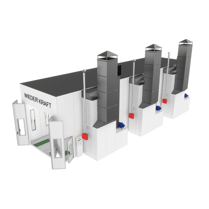 Окрасочно-сушильная камера WDK-2000 (Bus)