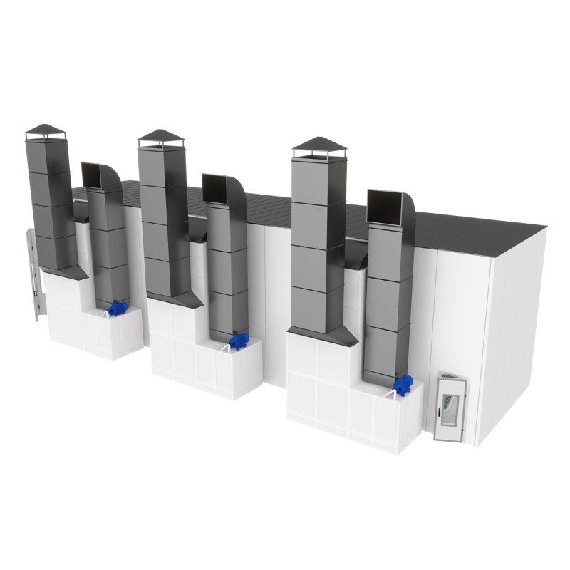 Окрасочно-сушильная камера WDK-2000 (Bus)