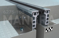 Закладной дефшов 80-100 мм в полу MANGRA 6275