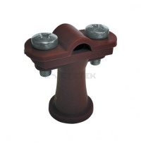 Держатель проводника круглого, высота 38 мм