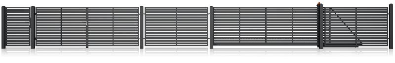 Система MODERN AW.10.104 для ограждения частных территорий