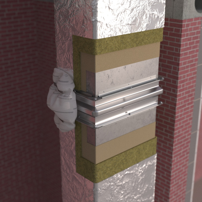 Огнезащита воздуховодов EI120