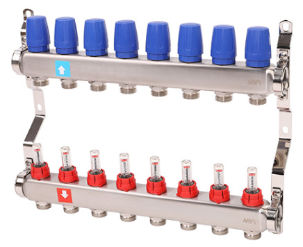 MVI Коллекторная группа с расходомерами MS-5 8