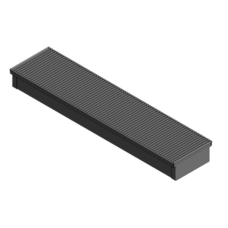 Внутрипольный конвектор STOUT 190 80 800 с естественной конвекцией SCN-1100-0819080