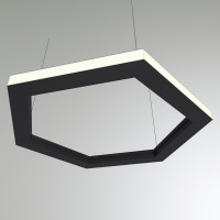 Серия фигурных LED светильников RVE-PLS5070-HEXA-OUT