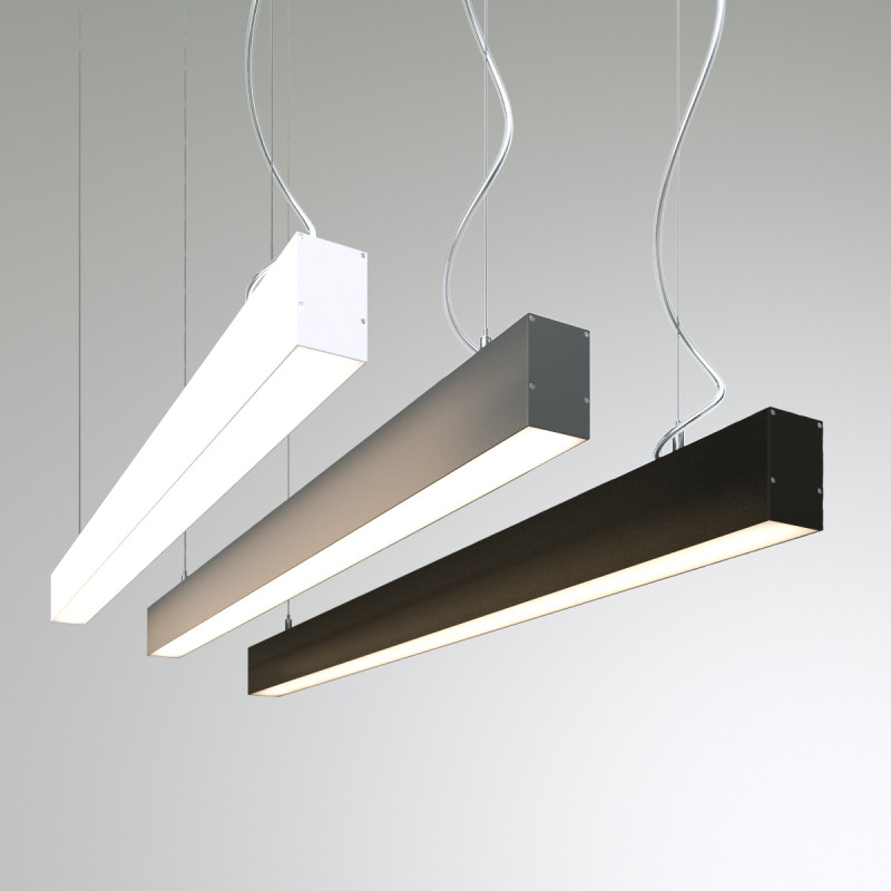 Линейные подвесные LED светильники RVE-PLS5070