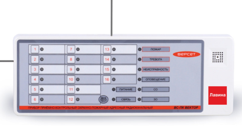 Охранно-пожарная радиоканальная система ВС-ВЕКТОР-АР