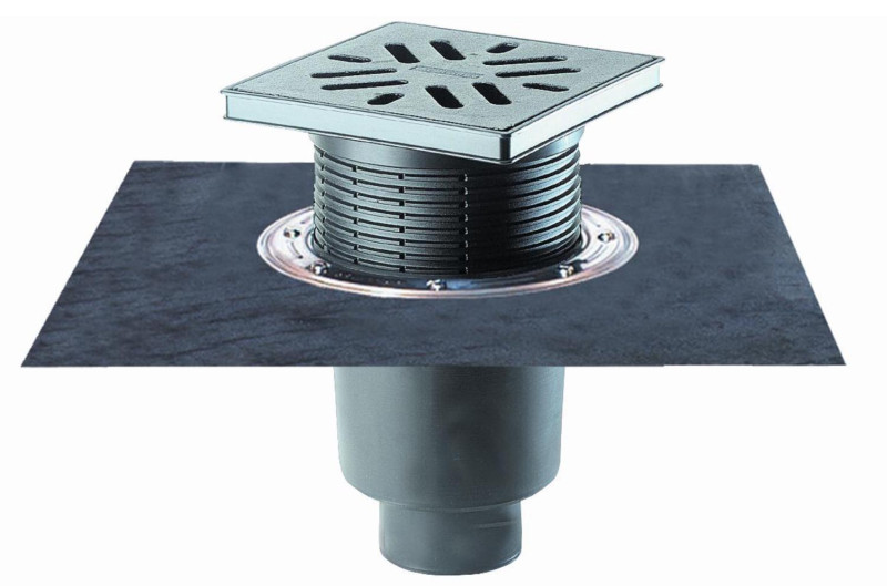 Трап для подвалов и технических помещений DN110 HL616HW/1