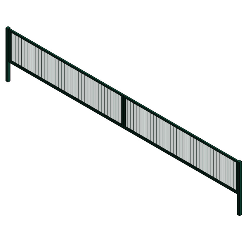 FENSYS/ Ворота распашные серии PROM-UXL-BARS