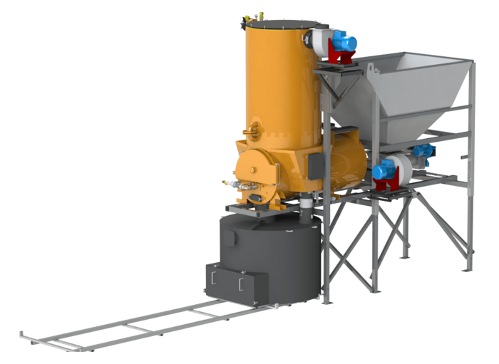 Твердотопливный котел Карботэк ТР-100