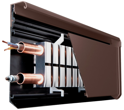 Теплый плинтус «Charley» с электрической системой отопления