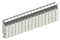 Биметаллический секционный радиатор «РБС-500/95»-16 П