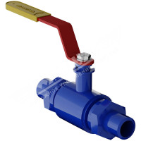 Кран шаровой полнопроходной, Ду от 10 до 50 мм, ст. 20