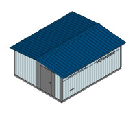 Блок-модуль БМ3 (L=6000, 9000, 12000 мм)