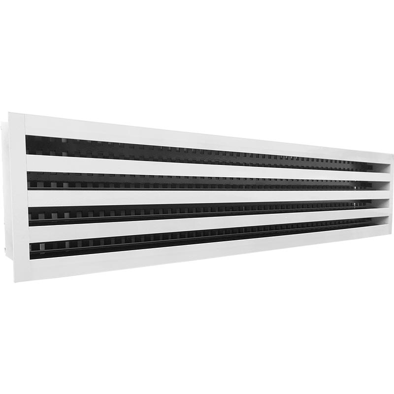 Регулируемый щелевой диффузор с клапаном АДЛ-КЗ