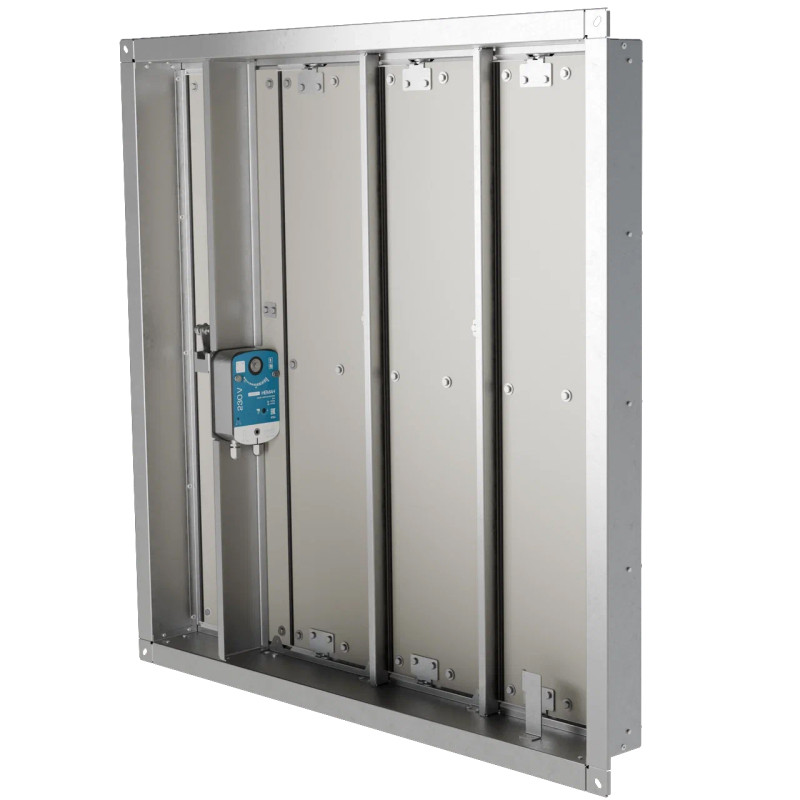 Клапан противопожарный ВЕЗА КПУ-60 прямоугольного сечения