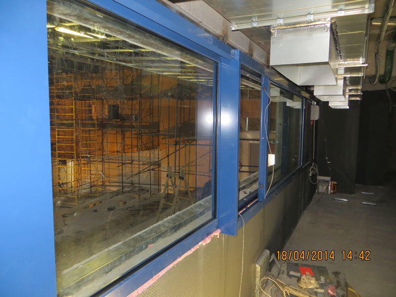 Перегородка противопожарная остекленная ППО-Огнедекор-60