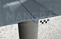 Накладной дефшов 30-150 мм в полу MANGRA 5650