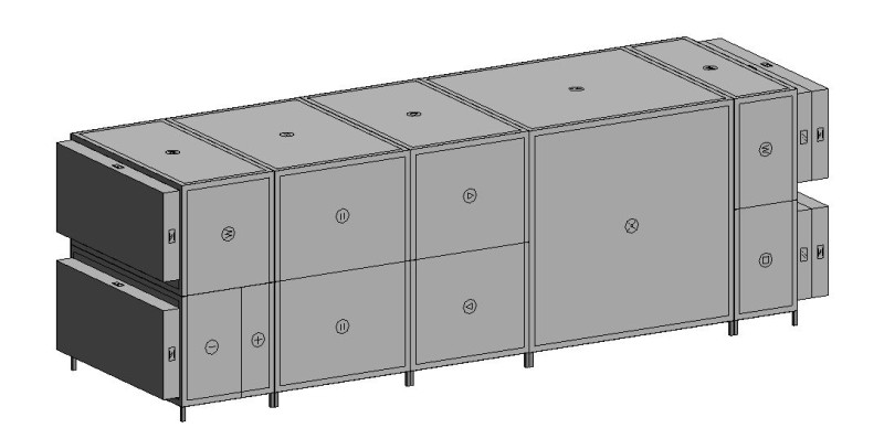 ПВ5.3 Приточно-вытяжная AVMD 13500 (11000/11000 м3/ч)