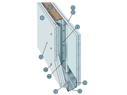 Перегородка С112