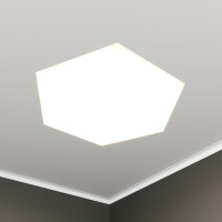 Серия фигурных LED светильников LBX-HEXA-V