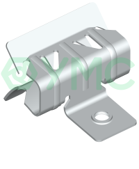 Балочный зажим с отгибом и резьбой М6 BZ-8-14-M6-G