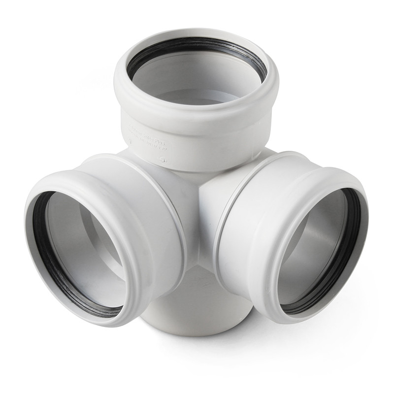 Крестовина двухплоск Stilte Plus бесшумная канализация