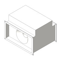 Вентилятор канальный, прямоугольный, SVPS