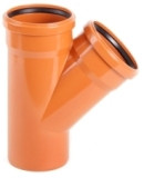 Тройник 160-160x45° НК
