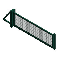 FENSYS/ Откатные ворота GS-FENSE, GS-BARS открывание влево