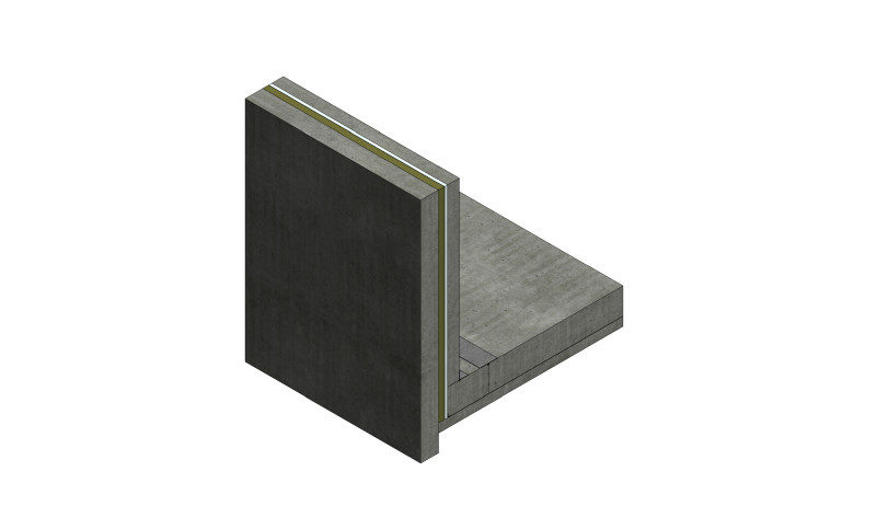 Гидроизоляция подземной части здания "стена в грунте"