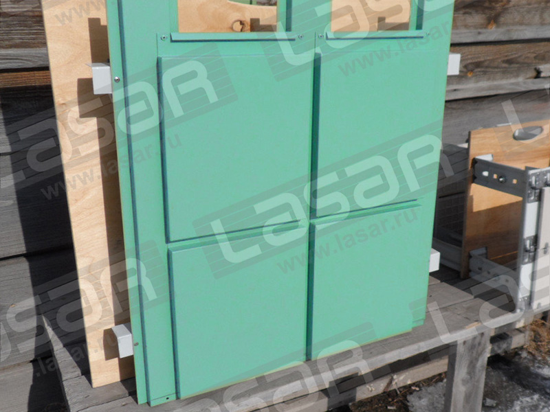 Металлокассеты закрытого типа крепления Ласар