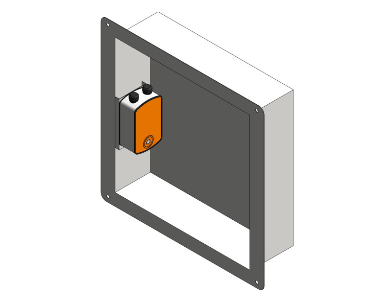 Противопожарный клапан КДМ-2М/КДМ-3 стеновой