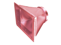 Переход с Пр сечения на Кр - для дымоудаления