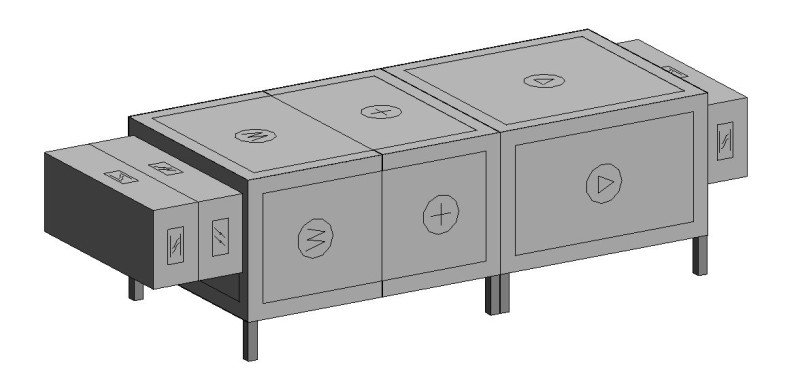 П1 Приточная установка AVMD 1500 (900 м3/ч)