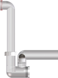 Прозрачный сифон для кондиционеров HL136NT