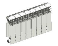 Биметаллический секционный радиатор «РБС-300/95»-8