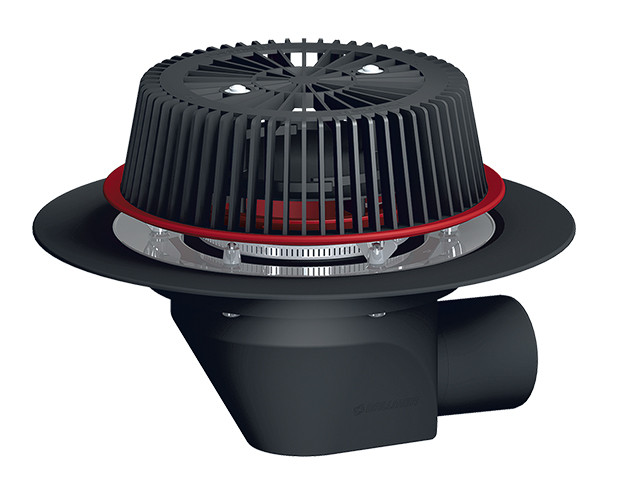 Воронка для аварийного водостока электрообогревом HL64.1Safe