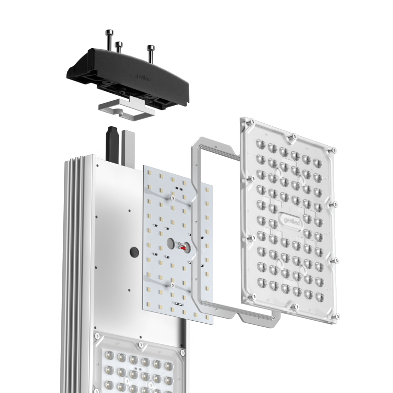 Светильник Optimus 2Mx1L 40Вт 3000К Г 60°